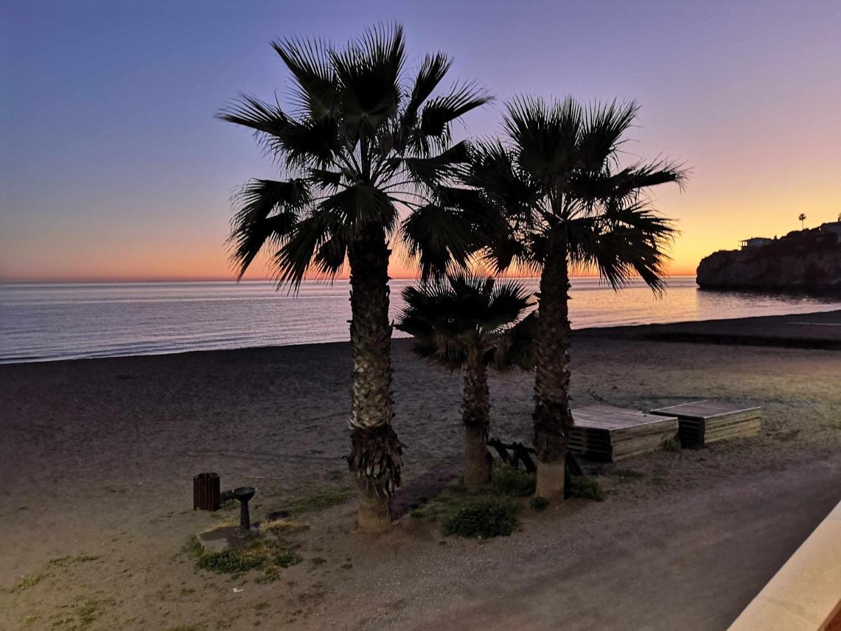 Casa Mirador Las Claras Con Piscina Privada Jardin Iznate Bagian luar foto