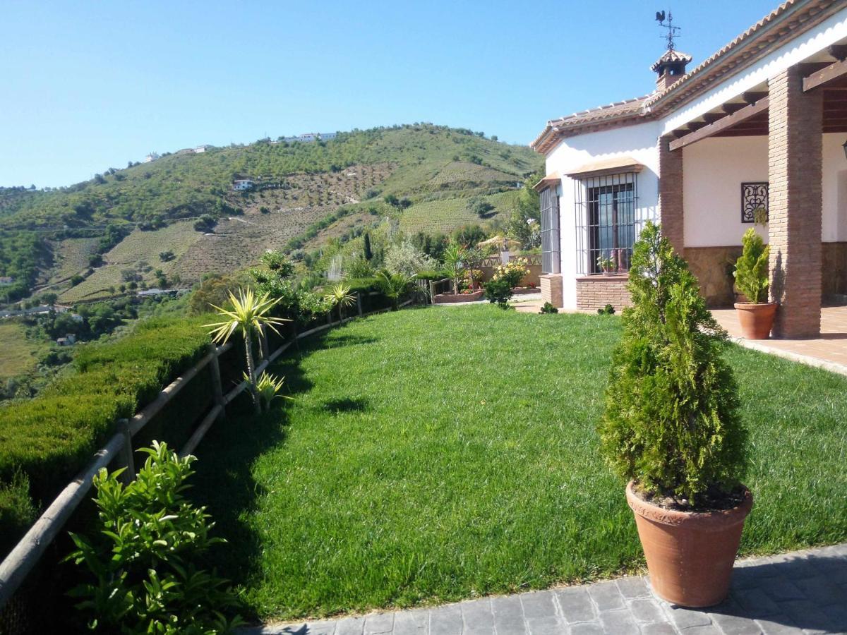 Casa Mirador Las Claras Con Piscina Privada Jardin Iznate Bagian luar foto