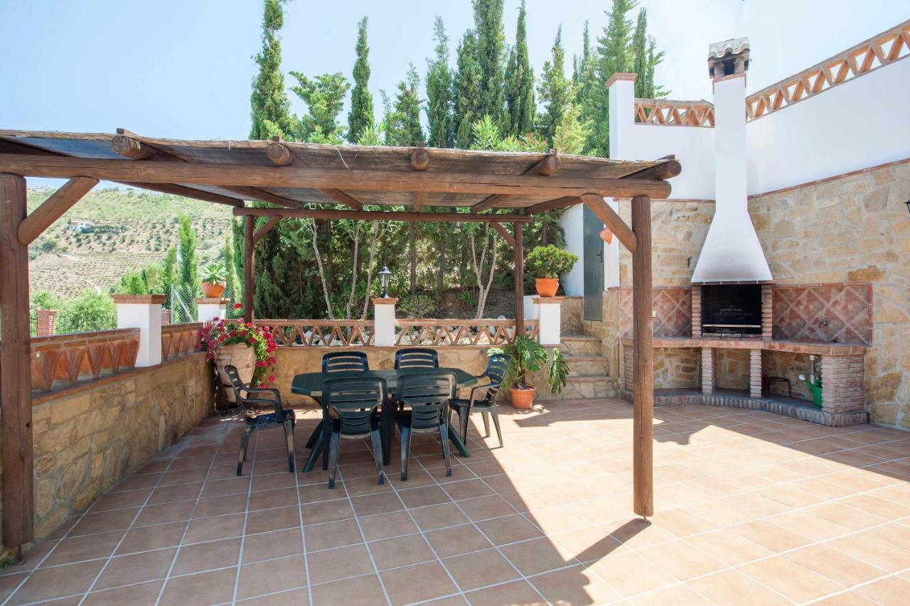 Casa Mirador Las Claras Con Piscina Privada Jardin Iznate Bagian luar foto