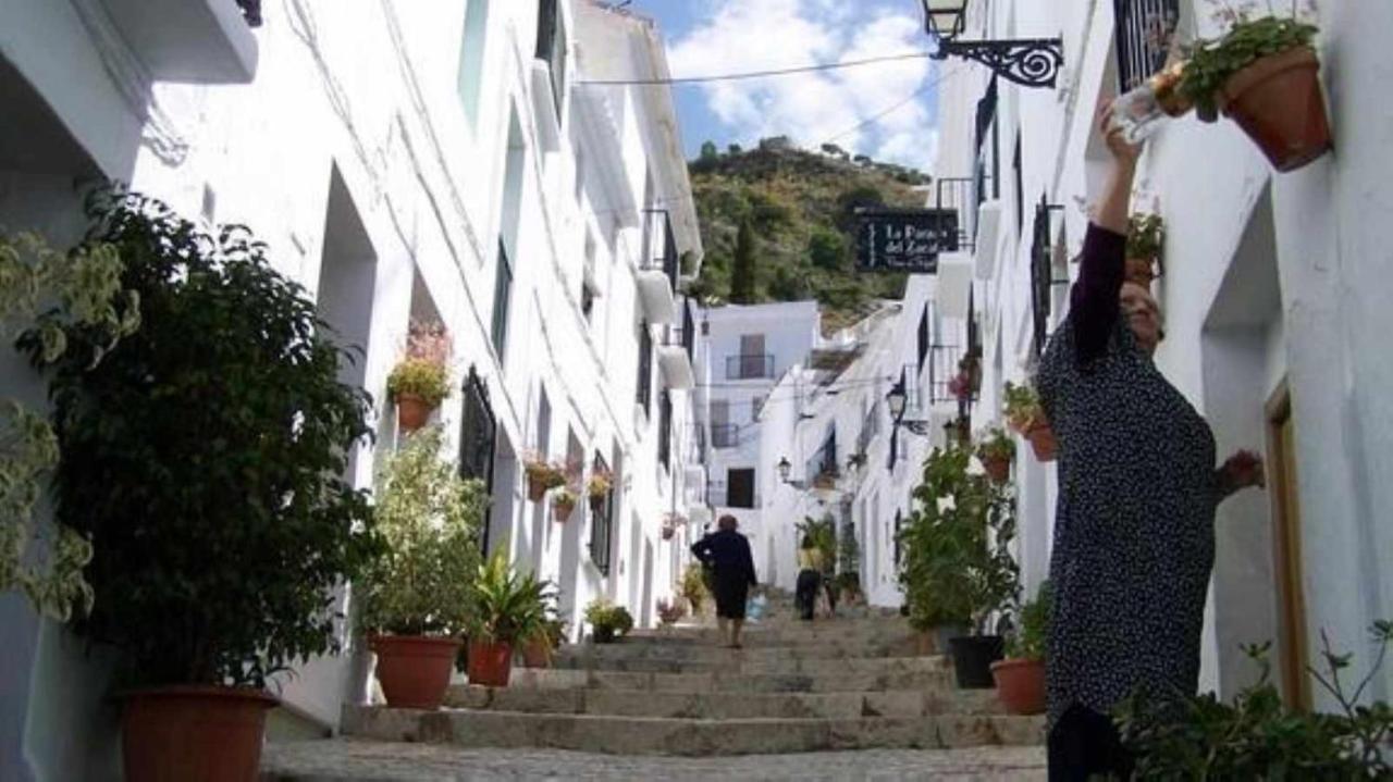 Casa Mirador Las Claras Con Piscina Privada Jardin Iznate Bagian luar foto