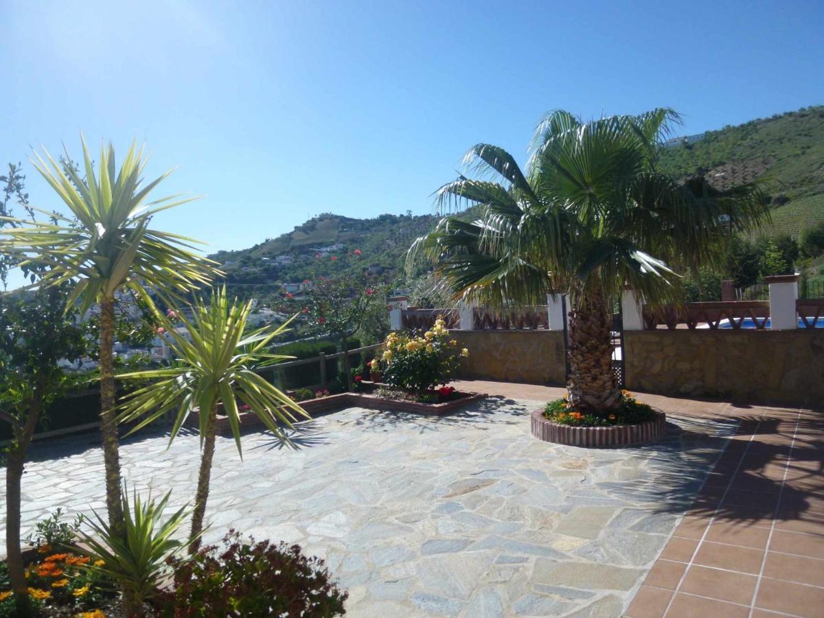 Casa Mirador Las Claras Con Piscina Privada Jardin Iznate Bagian luar foto